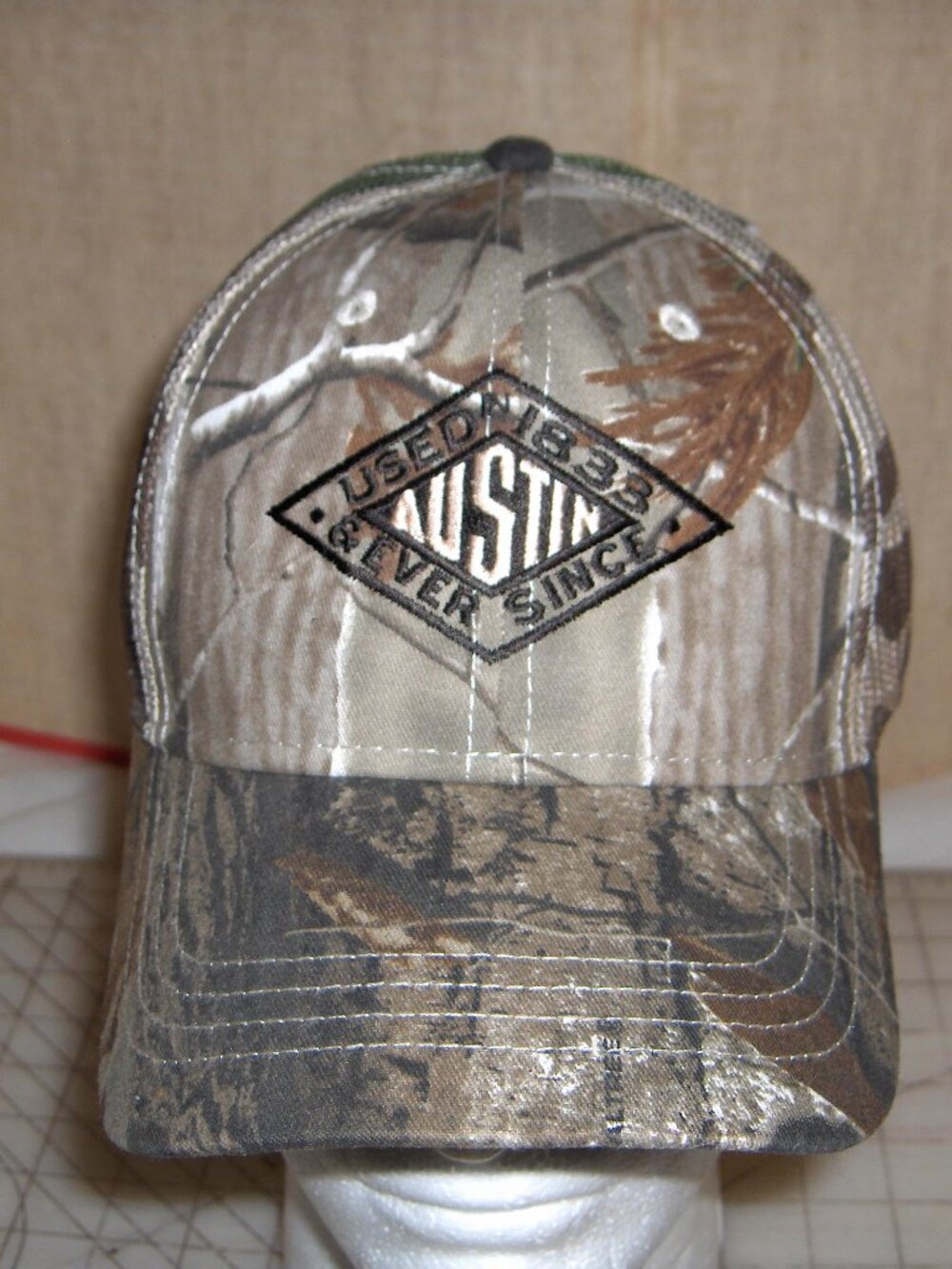 Austin Camo Cap, Size Adjustable, NWT.